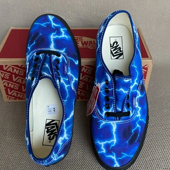Vans Authentic Lightning Black / Blue WMNS - Picture 13 of 16